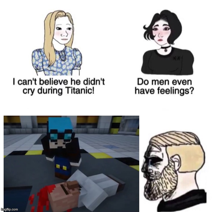 :( | image tagged in chad crying | made w/ Imgflip meme maker