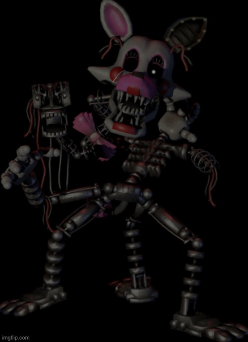 Withered Foxy remake. Art request by: Foxy_The_Pirate_Fox200 - Imgflip