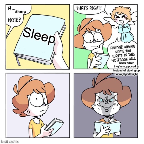 Gn | Sleep; Sleep; Sleep when they’re supposed to instead of staying up on imgflip all night | image tagged in a _ note | made w/ Imgflip meme maker