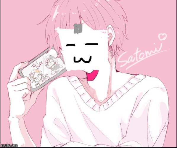 P.o.v you saw kiji and wondered why he tapes a peace of paper on his face every day | made w/ Imgflip meme maker