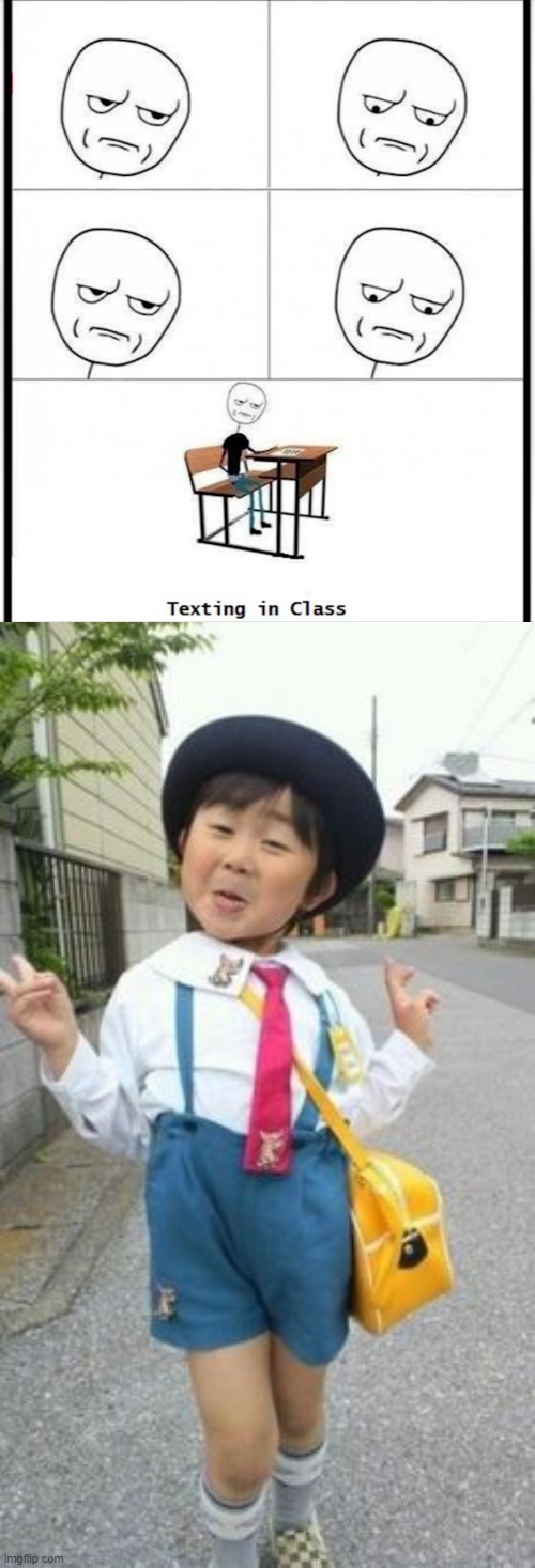 things that we all did  when we were students | image tagged in japanese student kid | made w/ Imgflip meme maker