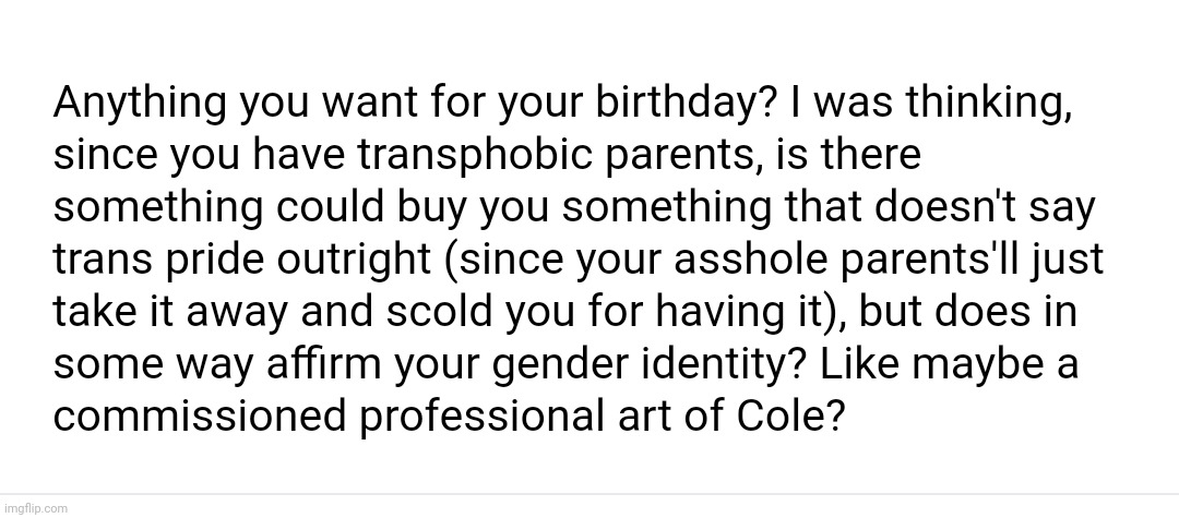 I got this message today :) | made w/ Imgflip meme maker