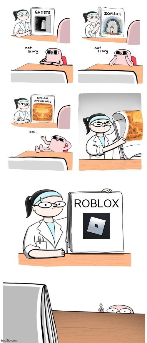 tf | ROBLOX | image tagged in not scary | made w/ Imgflip meme maker