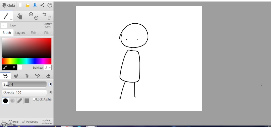 the kind of base i use for my drawings is very special | made w/ Imgflip meme maker