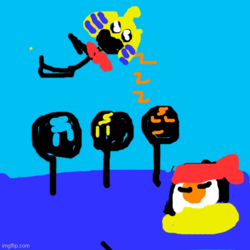My ocs during the summer | image tagged in memes,blank transparent square | made w/ Imgflip meme maker