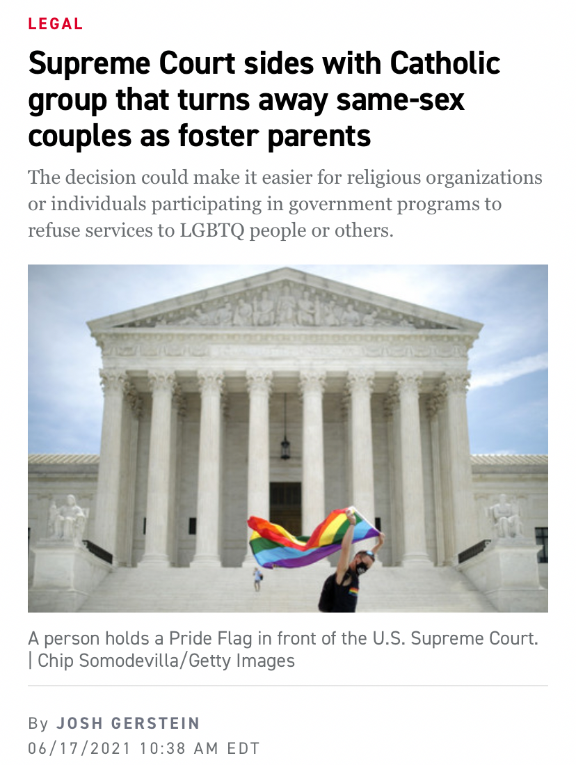 SCOTUS homophobic Blank Meme Template