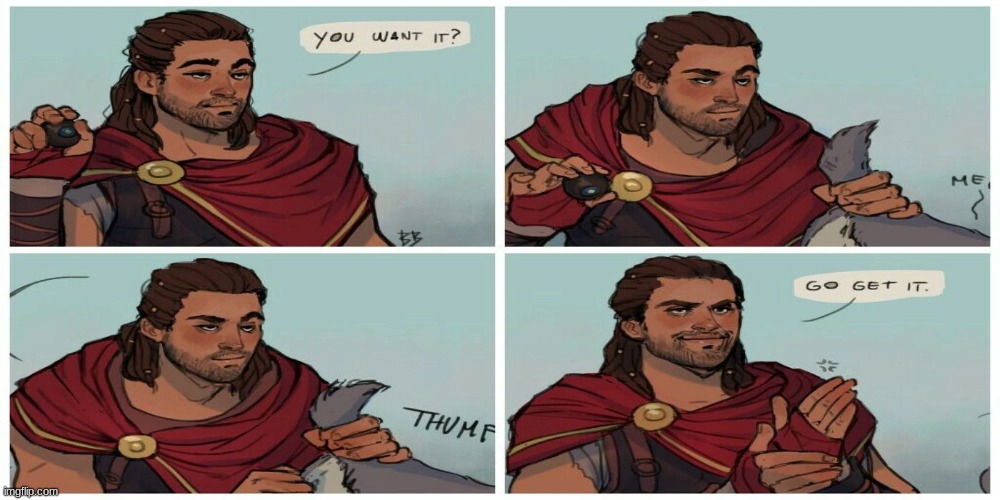 little assasin´s creed odyssey meme for ya | made w/ Imgflip meme maker