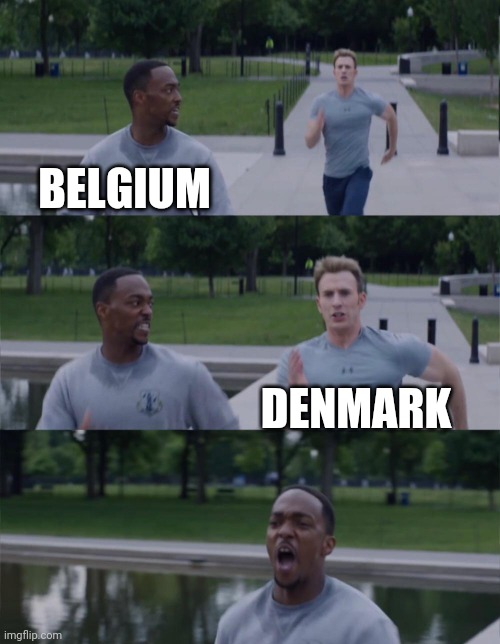 Euro2020 |  BELGIUM; DENMARK | image tagged in captain america on your left | made w/ Imgflip meme maker
