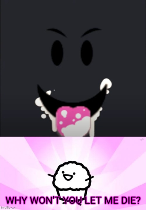 NO | image tagged in why won't you let me die | made w/ Imgflip meme maker