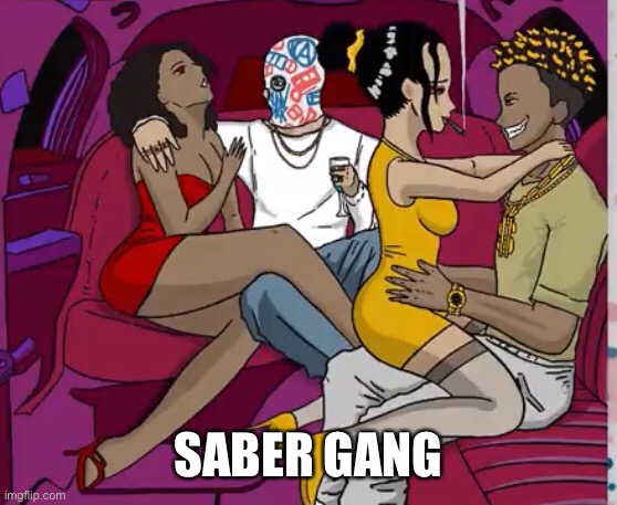 SABER GANG | made w/ Imgflip meme maker