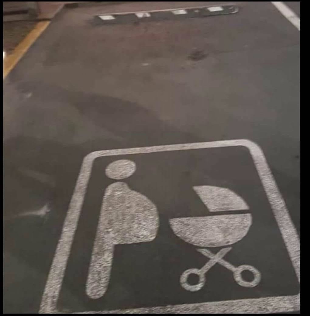 BBQ parking space Blank Meme Template