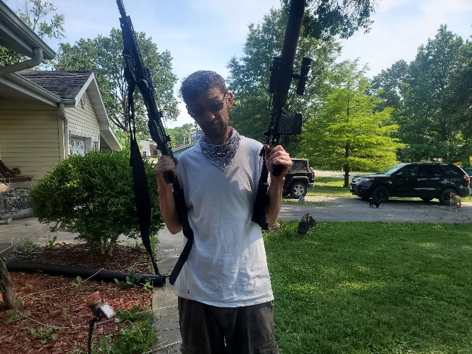 Pew pew pew | image tagged in pew pew pew,ar-15 | made w/ Imgflip meme maker