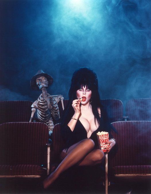Elvira home movie Blank Meme Template