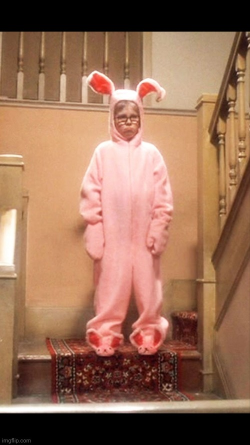 Ralphy Bunny Suit | image tagged in ralphy bunny suit | made w/ Imgflip meme maker