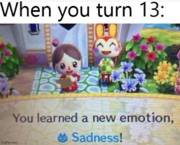 Achievement unlocked | image tagged in animal crossing,sadness,oh wow are you actually reading these tags | made w/ Imgflip meme maker