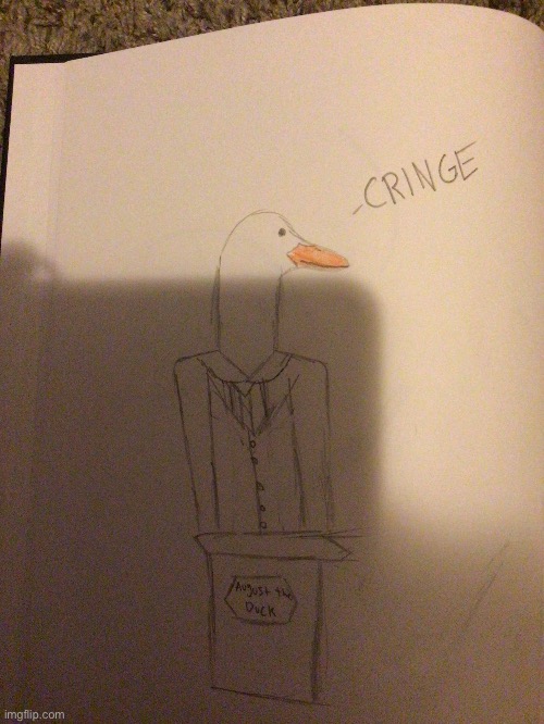 Made Agust the duck fan art | image tagged in fanart | made w/ Imgflip meme maker