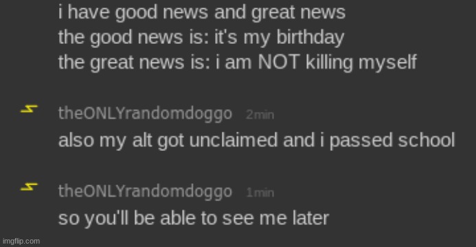 also i am getting help with my suicidal thoughts | made w/ Imgflip meme maker