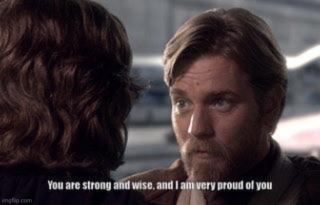 you are strong and wise and i am very proud of you | image tagged in you are strong and wise and i am very proud of you | made w/ Imgflip meme maker