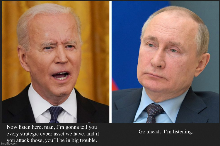 Biden Tells All | image tagged in bdein putin,biden | made w/ Imgflip meme maker