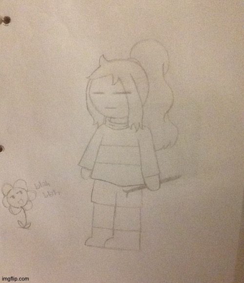 UT Lily and Flowey | made w/ Imgflip meme maker