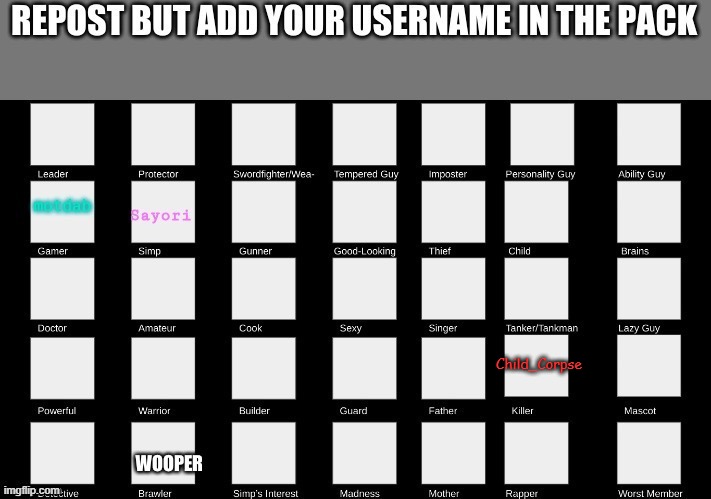 Child_Corpse | made w/ Imgflip meme maker