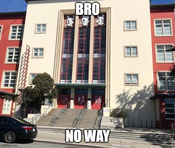 AMAZING WORLD OF GUMBALL SCHOOL IN REAL LIFE | BRO; NO WAY | image tagged in no way,cool | made w/ Imgflip meme maker