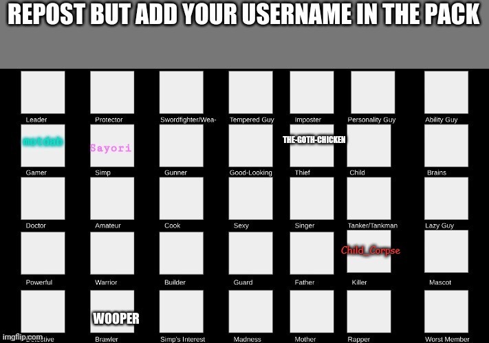 THE-GOTH-CHICKEN | made w/ Imgflip meme maker