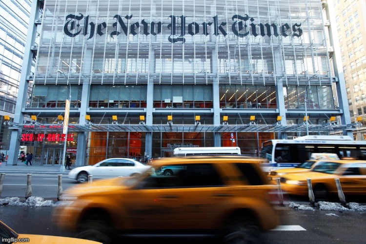 The New York Times building | image tagged in the new york times building | made w/ Imgflip meme maker