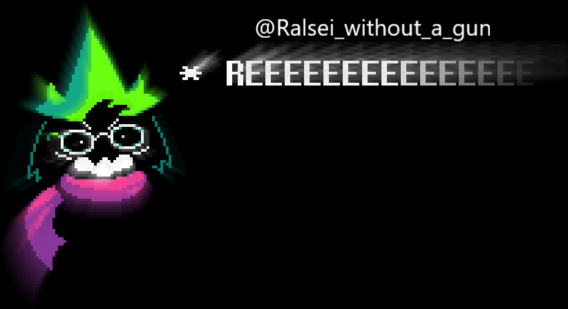 High Quality ralsei reeing about his announcement Blank Meme Template