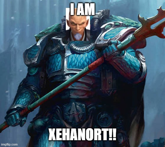 when you play both KH and Warhammer | I AM; XEHANORT!! | image tagged in warhammer 40k,alpharius,kingdom hearts | made w/ Imgflip meme maker