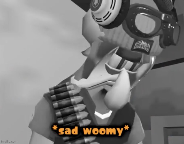 posting this with no context | image tagged in sad woomy | made w/ Imgflip meme maker