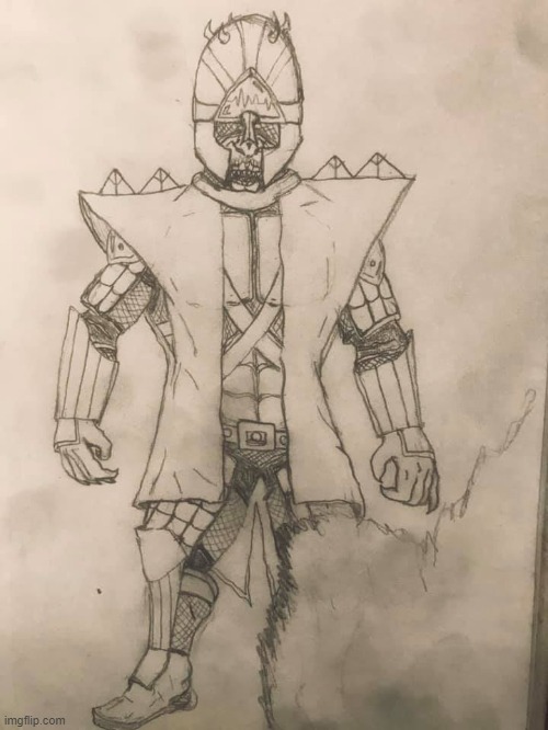 Armored Reptilian Warrior (recent artwork) | image tagged in anthro,reptilians,illuminati,original character,warrior,medieval | made w/ Imgflip meme maker