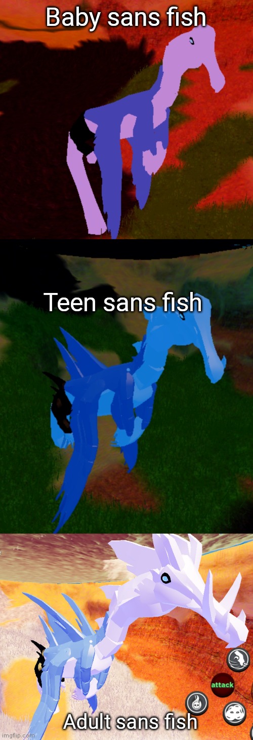 Lifetime of the Sans Syroudon | Baby sans fish; Teen sans fish; Adult sans fish | image tagged in sans undertale | made w/ Imgflip meme maker