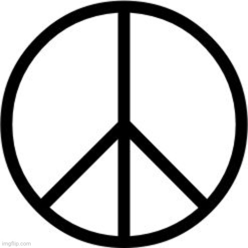 Peace-symbol | image tagged in peace-symbol | made w/ Imgflip meme maker