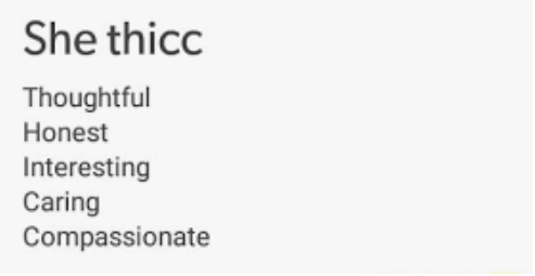 She thicc Blank Meme Template