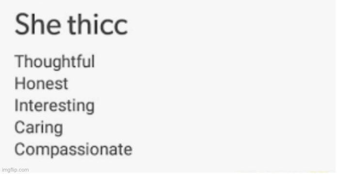 New temp | image tagged in she thicc | made w/ Imgflip meme maker