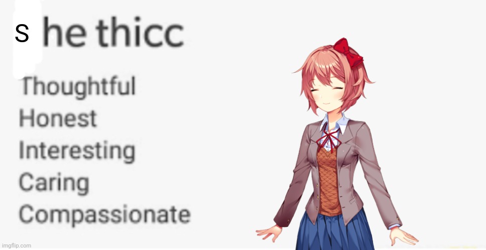 S | made w/ Imgflip meme maker