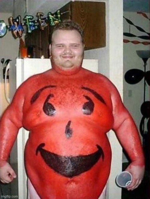image tagged in kool aid man irl | made w/ Imgflip meme maker
