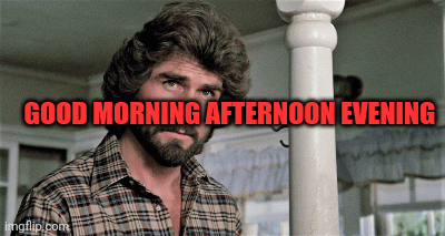 Amityville horror movie good morning afternoon evening | GOOD MORNING AFTERNOON EVENING | image tagged in gifs | made w/ Imgflip images-to-gif maker