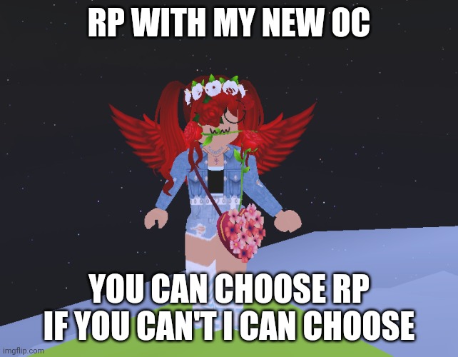 RP WITH MY NEW OC; YOU CAN CHOOSE RP IF YOU CAN'T I CAN CHOOSE | image tagged in stop,reading,tags | made w/ Imgflip meme maker