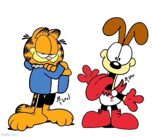 took interest in Garfield stuff so I made this (note: mistake on garfields other arm) | image tagged in garfield,sans undertale,papyrus undertale,drawings | made w/ Imgflip meme maker