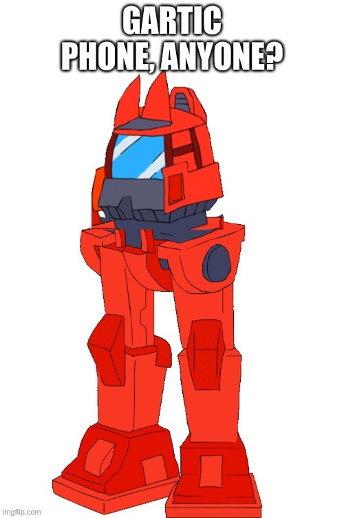 Todbot | GARTIC PHONE, ANYONE? | image tagged in todbot | made w/ Imgflip meme maker