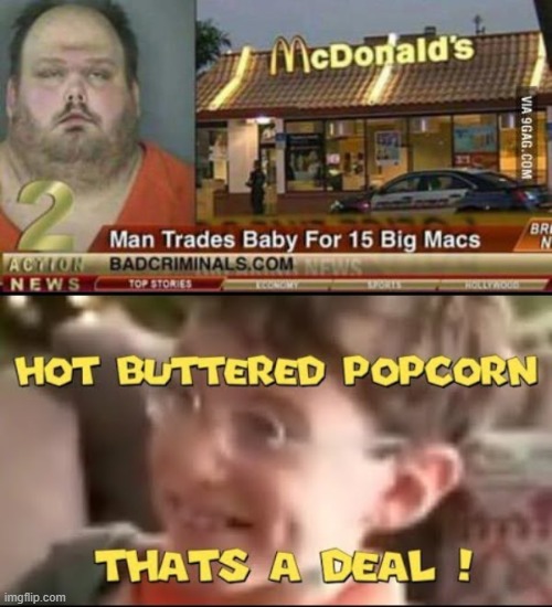 this is the law of equivalent exchange | image tagged in hot buttered popcorn thats a deal | made w/ Imgflip meme maker