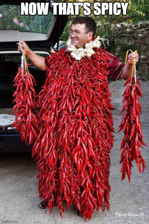 spicy | NOW THAT'S SPICY | image tagged in spicy | made w/ Imgflip meme maker