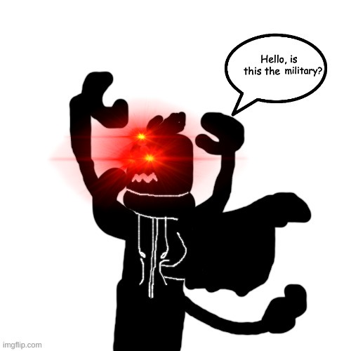 Carlos is calling the police | military? | image tagged in carlos is calling the police | made w/ Imgflip meme maker