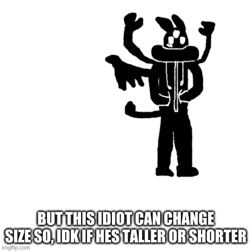 Carlos as a shadow creature thing I guess | BUT THIS IDIOT CAN CHANGE SIZE SO, IDK IF HES TALLER OR SHORTER | image tagged in carlos as a shadow creature thing i guess | made w/ Imgflip meme maker
