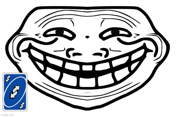 Front Facing Troll Face | image tagged in front facing troll face | made w/ Imgflip meme maker