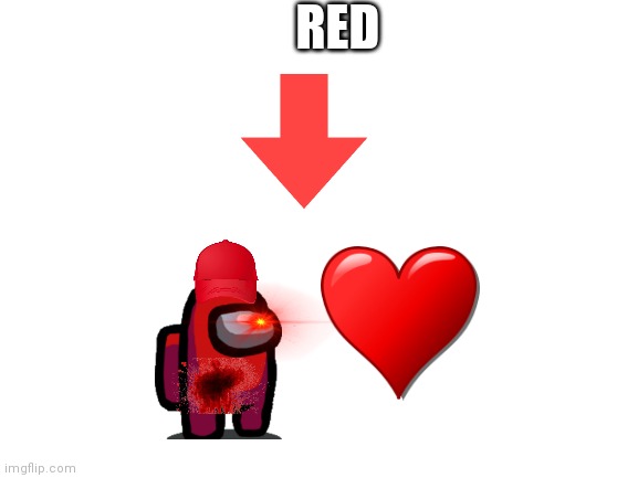 Blank White Template | RED | image tagged in blank white template | made w/ Imgflip meme maker