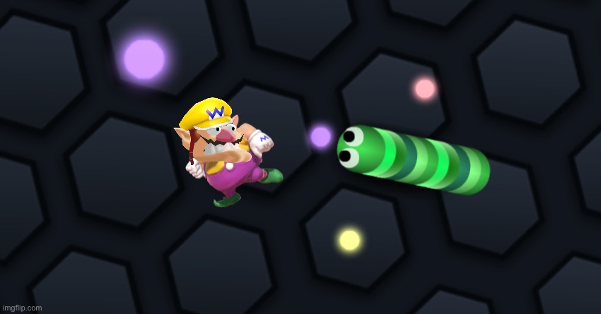 Wario gets eaten by a slither.mp3 | image tagged in wario dies,slither io | made w/ Imgflip meme maker