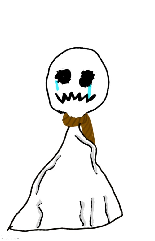 Say hello to the most depressed ghost you'll meet, The Frowner. | made w/ Imgflip meme maker